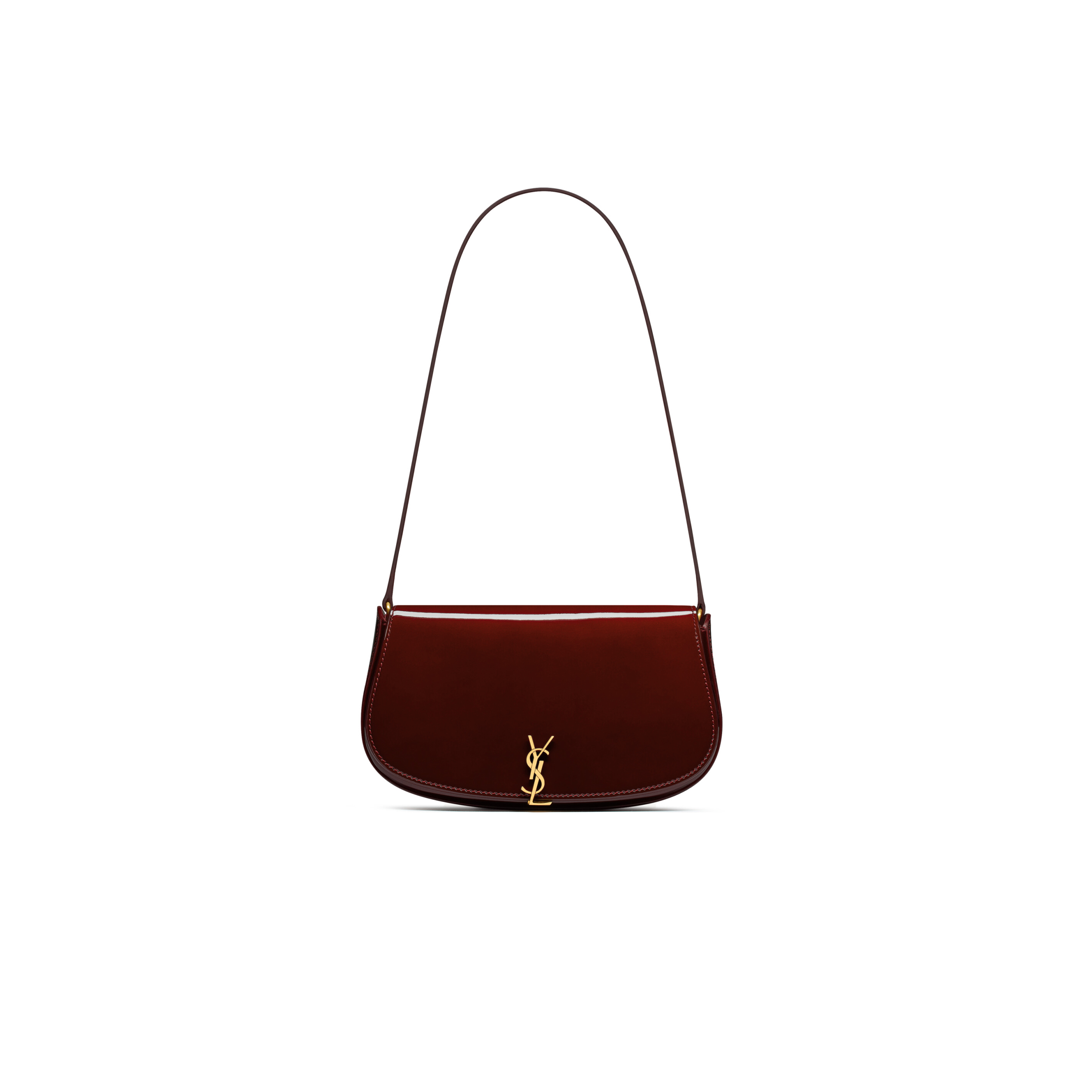YSL MINI VOLTAIRE IN PATENT LEATHER 779642 (17.5*13.4*5cm)